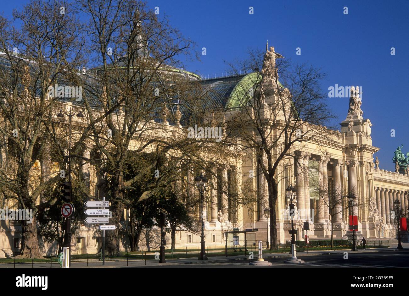 FRANCE PARIS (75) 8ÈME ARRONDISSEMENT, LE GRAND PALAIS Banque D'Images