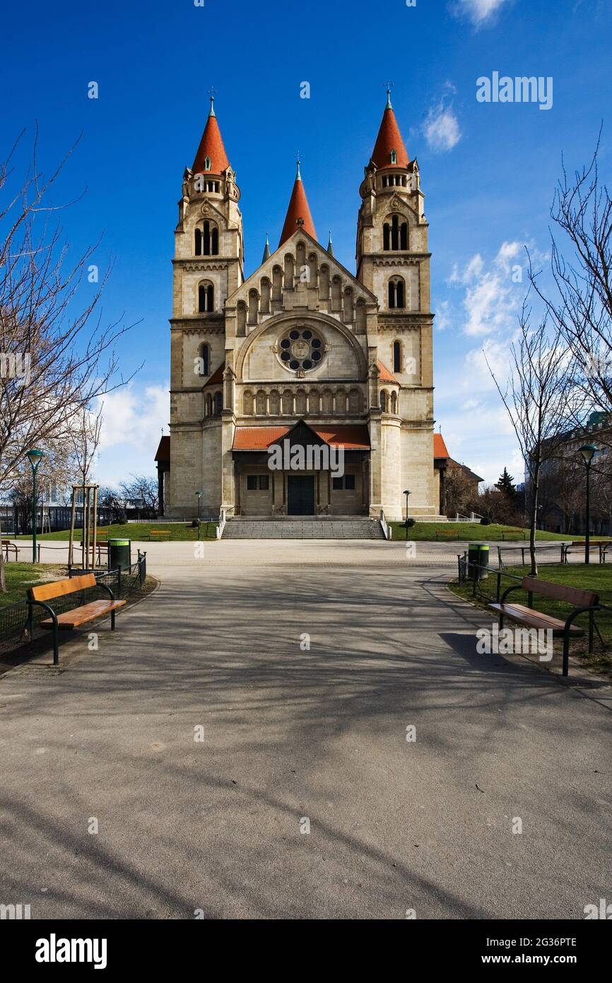 Eglise Saint François d'Assise, Eglise du Mexique sur la Mexikoplatz, Autriche, Vienne Banque D'Images