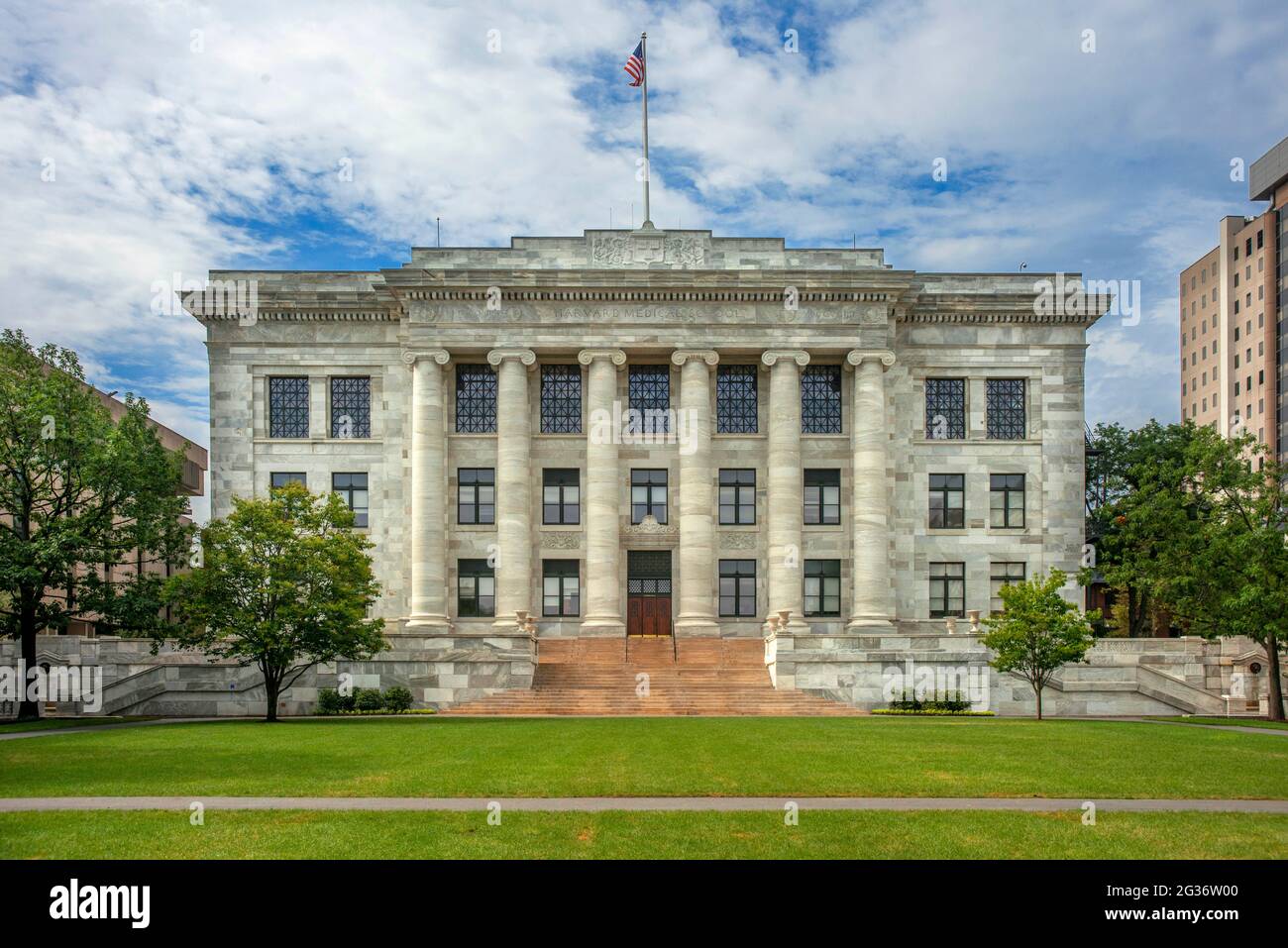 L'École de médecine de Harvard, Boston, Massachusetts, New England, USA Banque D'Images