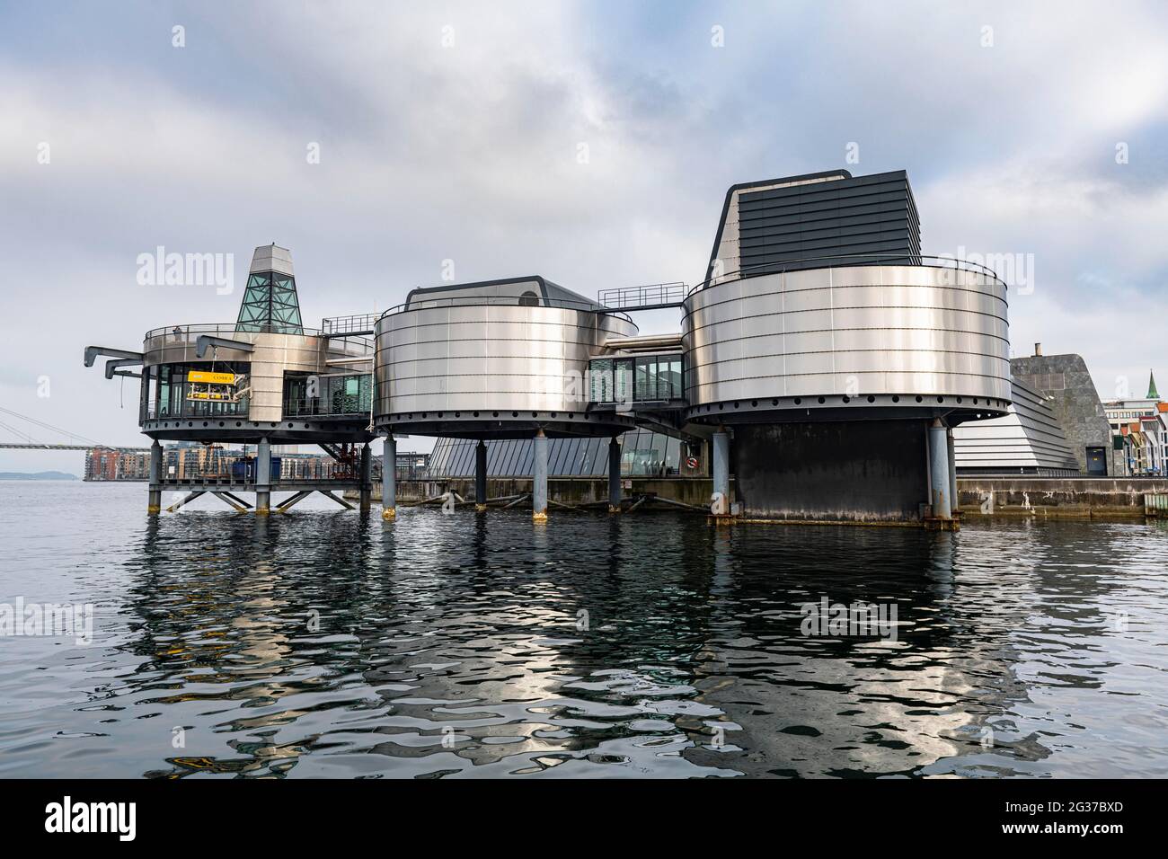 Musée norvégien du pétrole, Stavanger, Norvège Banque D'Images