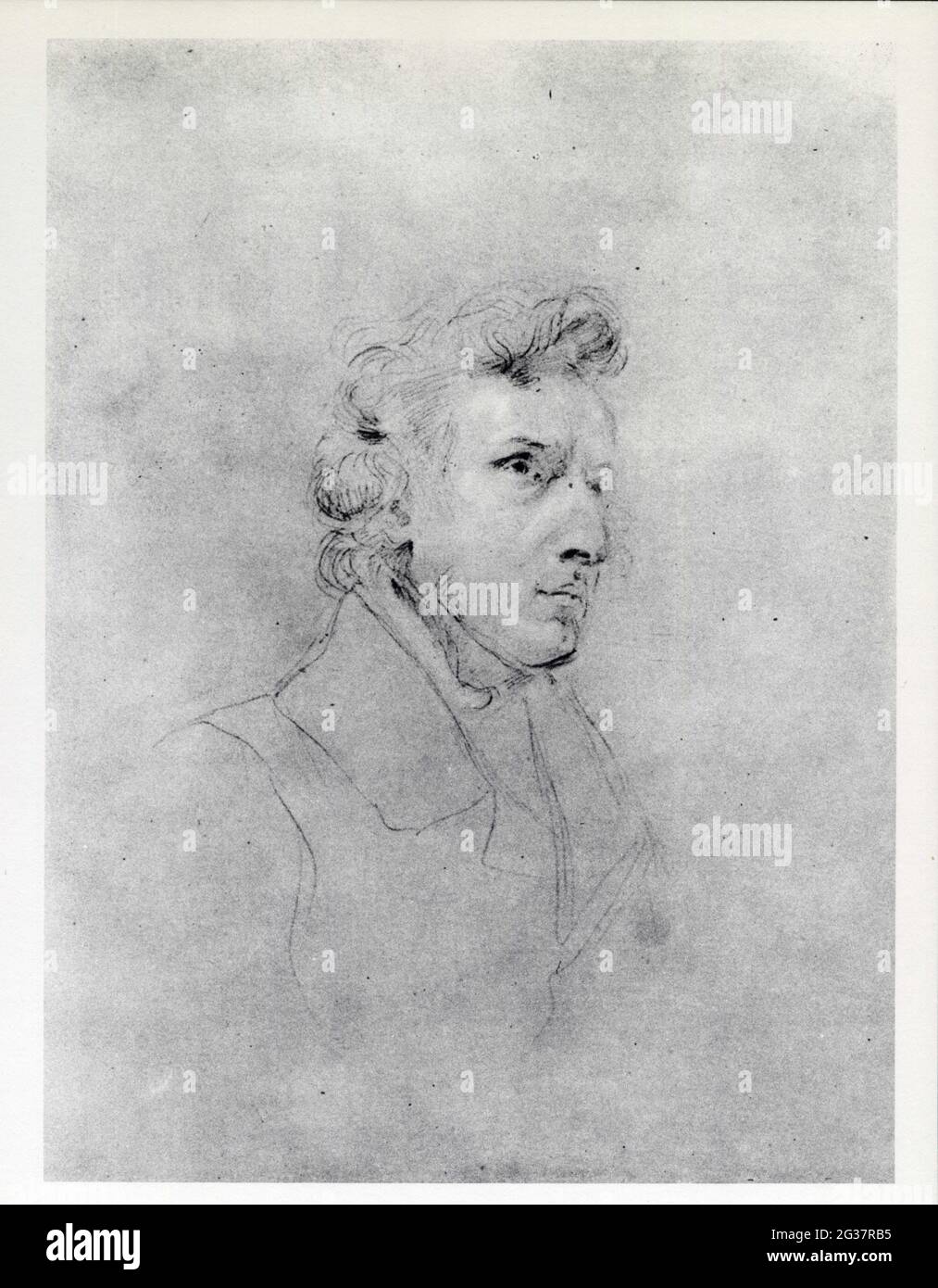 Eugene delacroix portrait Banque de photographies et d’images à haute