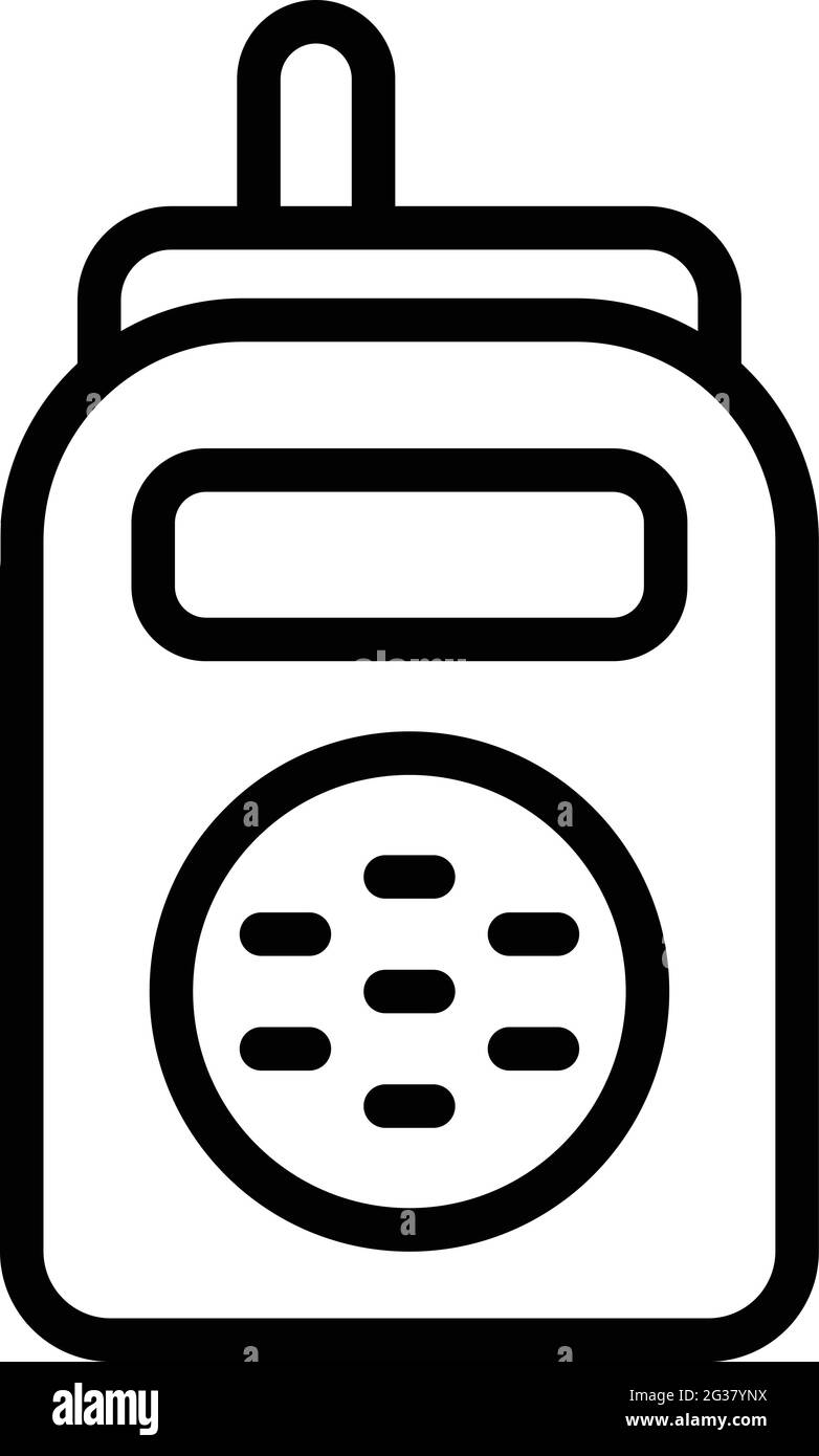Icone Talkie Walkie Pour Bebe Outline Baby Walkie Talkie Icone Vectorielle Pour La Conception De Sites Web Isolee Sur Fond Blanc Image Vectorielle Stock Alamy
