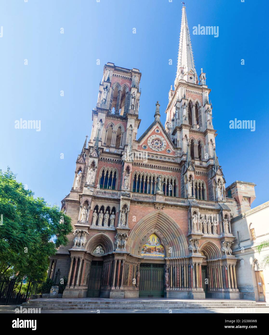 Église Sagrado Corazon à Cordoue, Argentine Banque D'Images