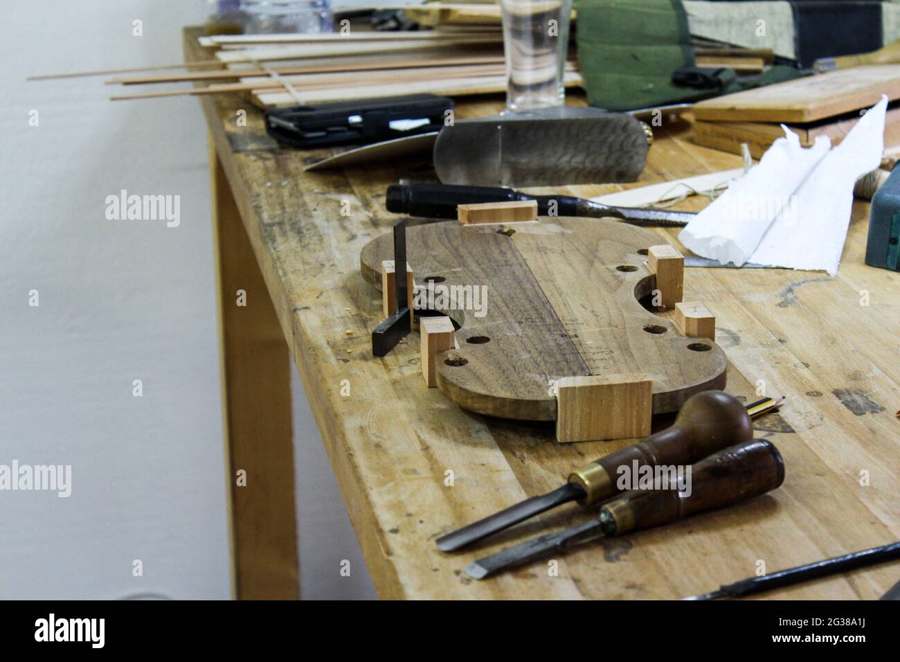 Lutherie Banque D'Images