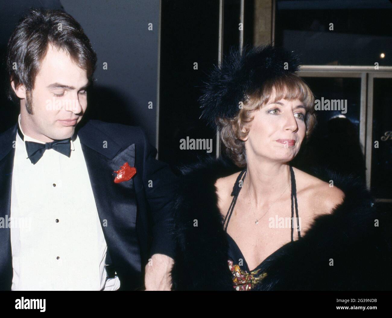 Penny Marshall et Dan Ackroyd Circa années 80 crédit: Ralph Dominguez/MediaPunch Banque D'Images