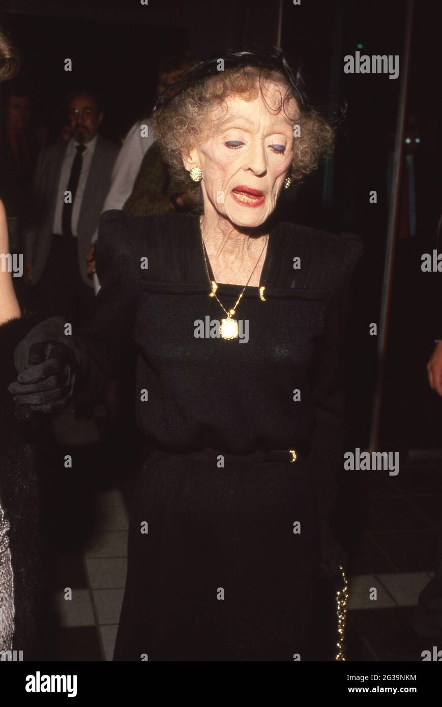 Bette Davis aux prix de l'AFI 11 mars 1987 crédit : Ralph Dominguez/MediaPunch Banque D'Images