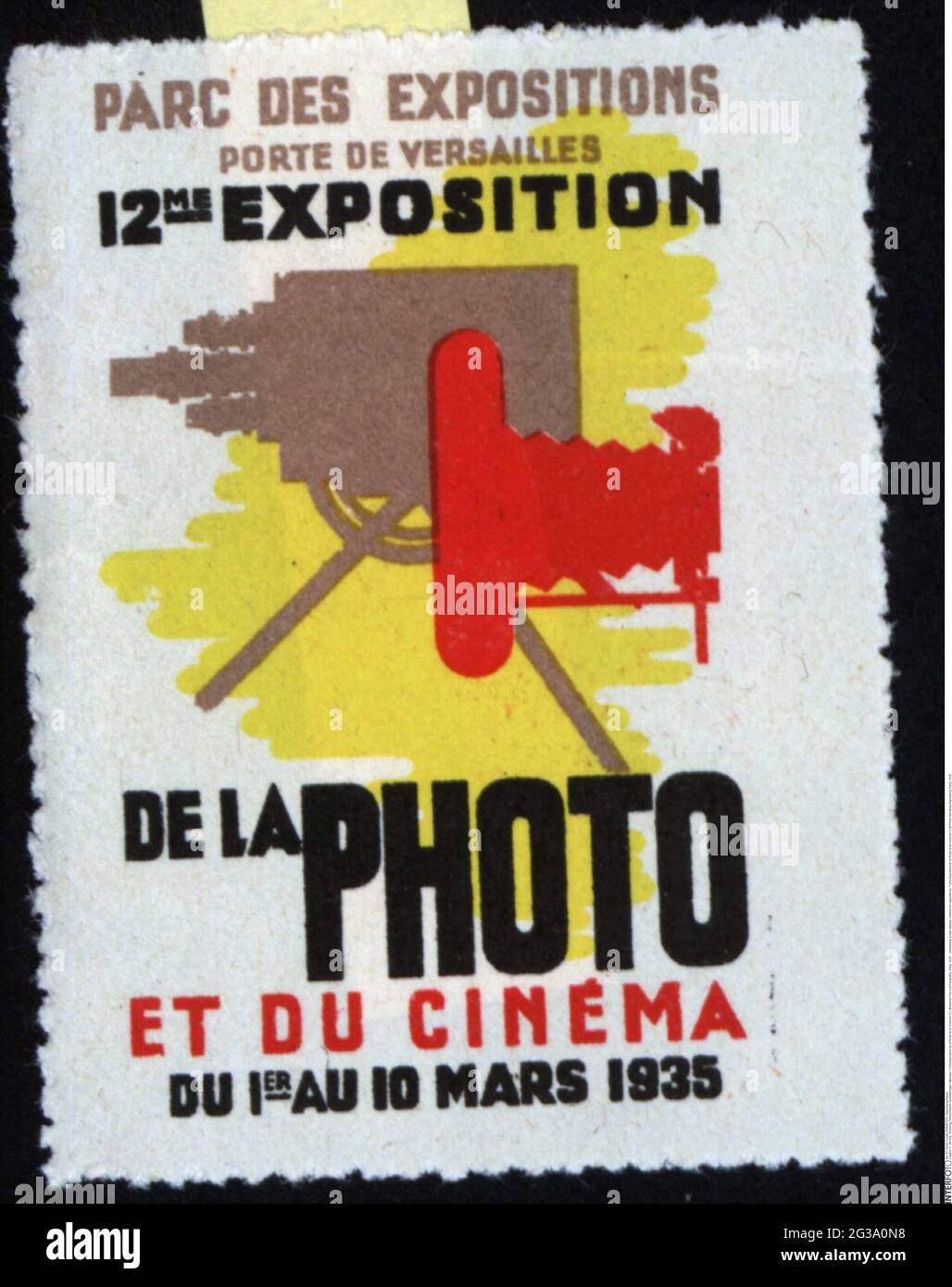 Publicité, timbres-affiches, expositions / expositions, DROITS-SUPPLÉMENTAIRES-AUTORISATION-INFO-NON-DISPONIBLE Banque D'Images