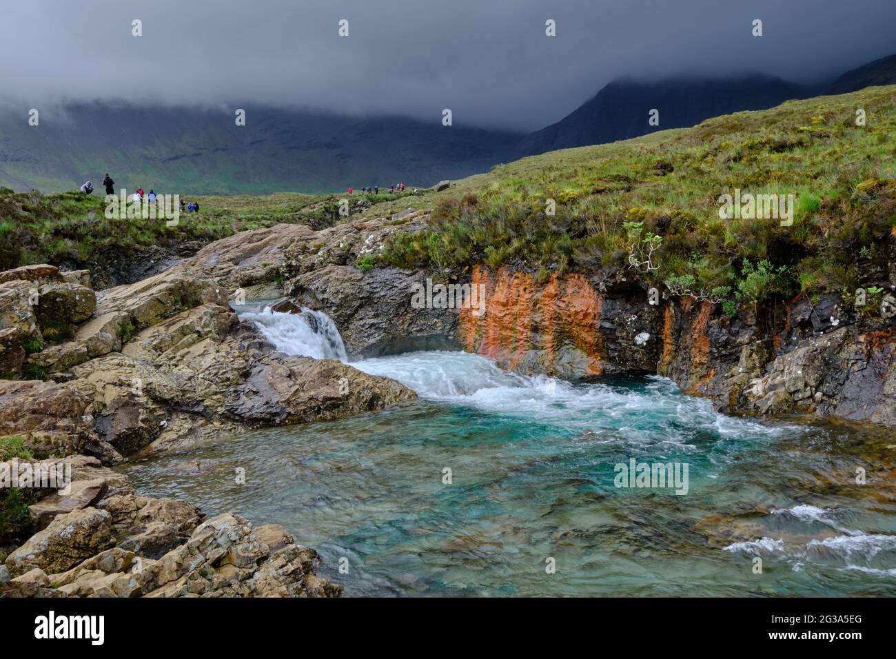 Couleurs de la piscine de fées Banque D'Images