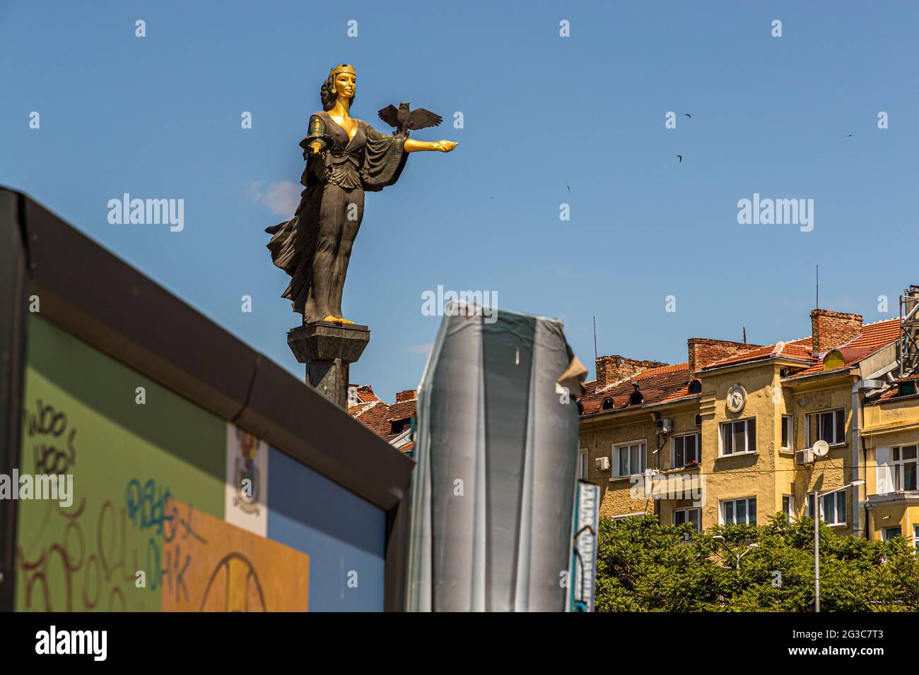 Saint Sofia Monument à Sofia, Bulgarie Banque D'Images