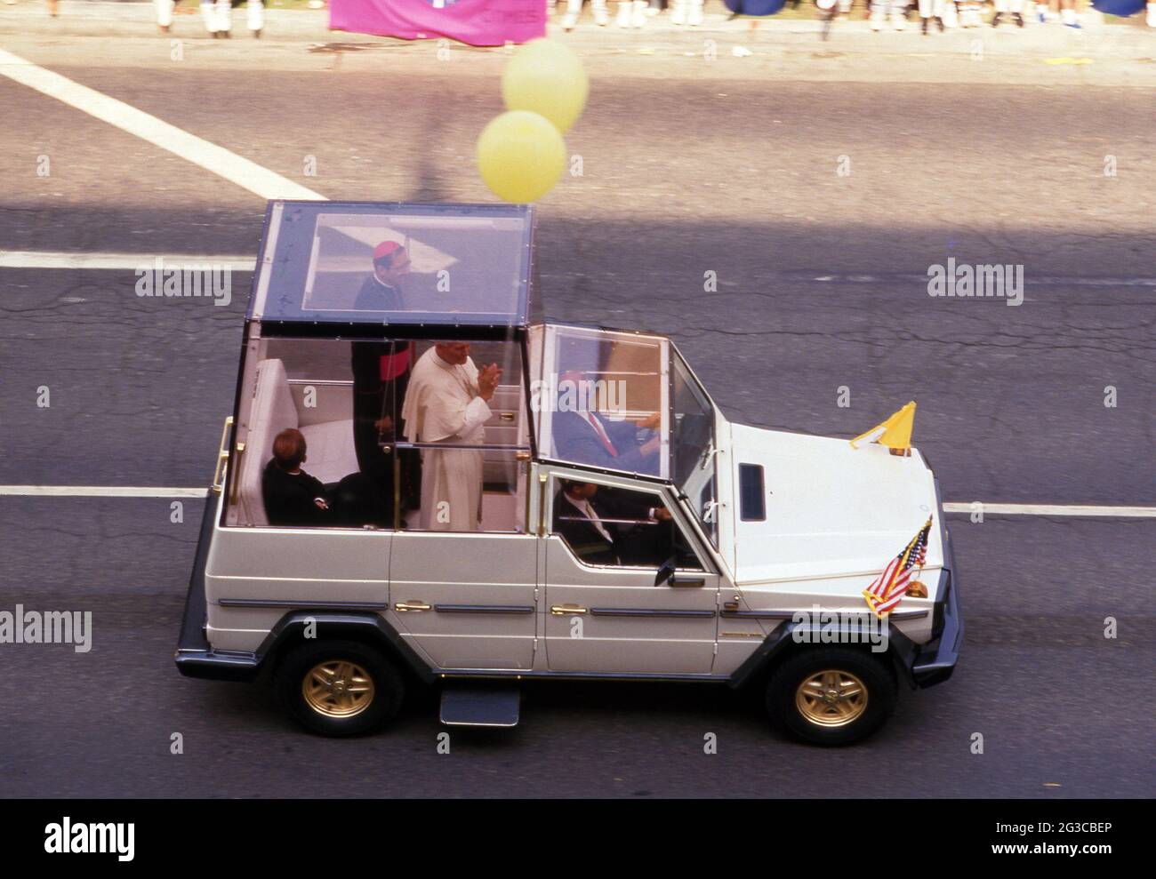 Le pape Jean-Paul II Circa des années 80 crédit: Ralph Dominguez/MediaPunch Banque D'Images