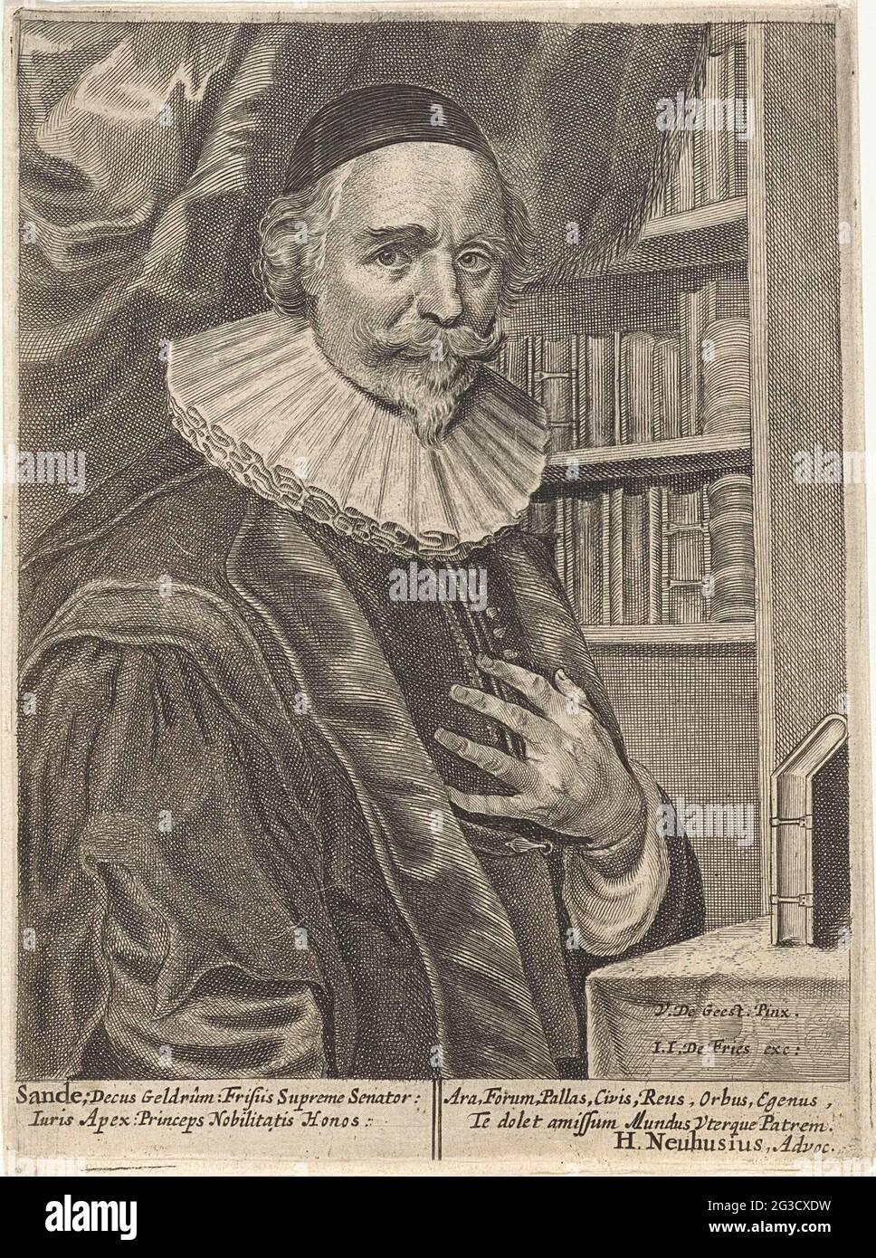 Portrait de Johan van den Sande. Portrait de Johan van den Sande pour ...