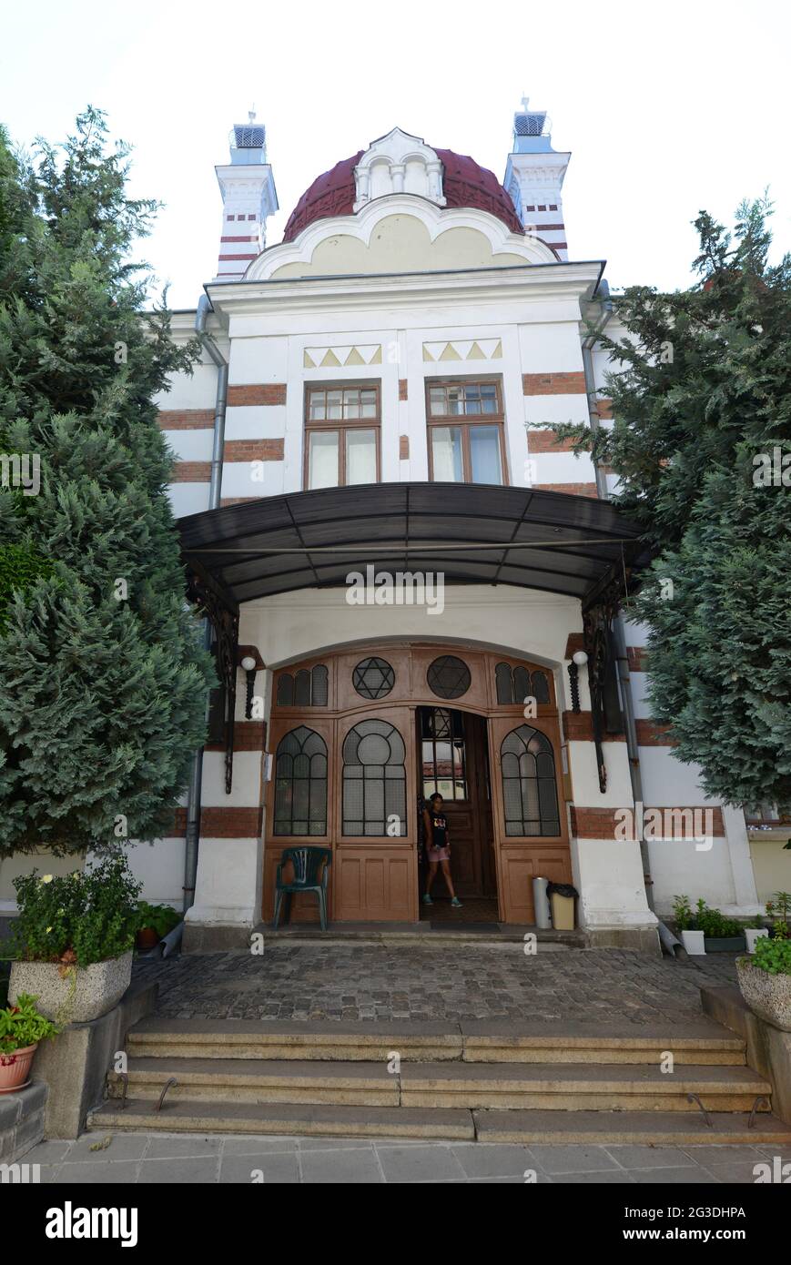 La Grande Synagogue de Sofia, Bulgarie. Banque D'Images