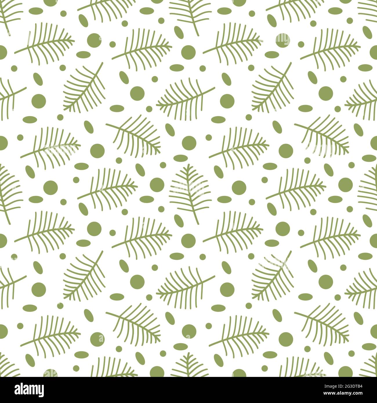 Le motif floral dans les motifs botaniques est dispersé au hasard. Texture vectorielle sans couture. Pour des imprimés tendance. Imprimer à la main sur un Illustration de Vecteur