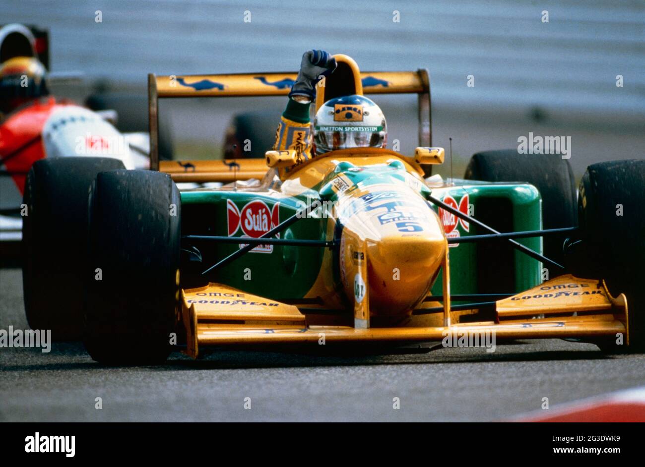 Michael Schumacher. Grand Prix d'Allemagne 1993 Banque D'Images