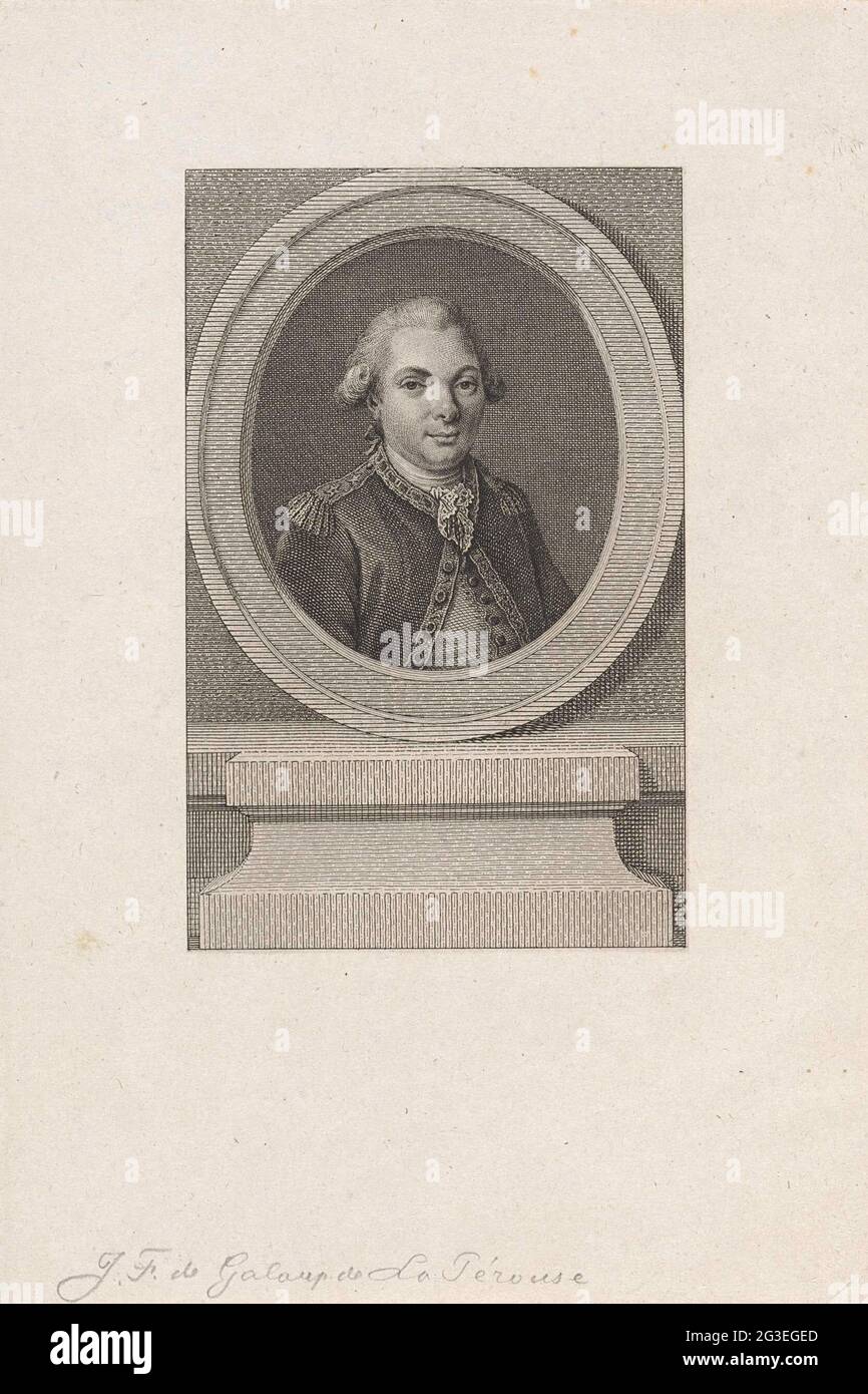Portrait de JeanFrançois de la Pérouse. Portrait de JeanFrançois de