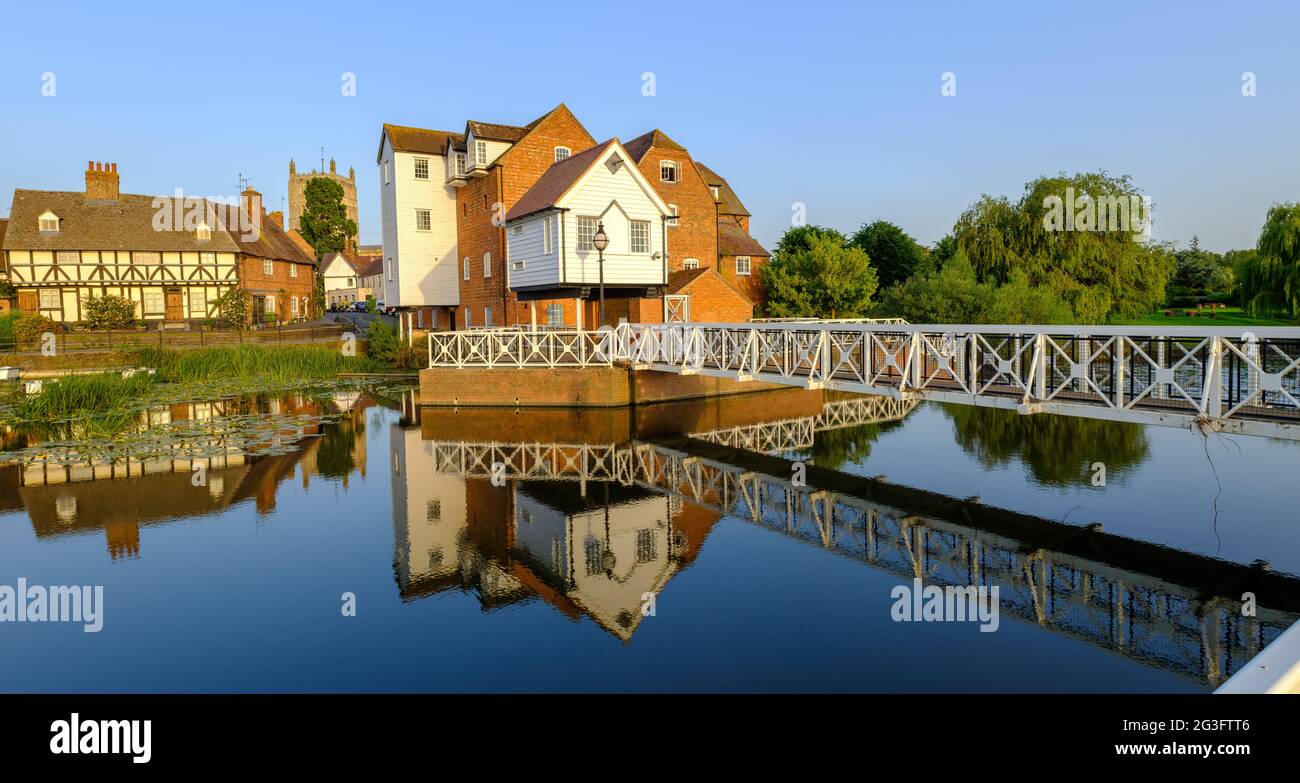 Abbey Mill, Tewkesbury, Angleterre Banque D'Images