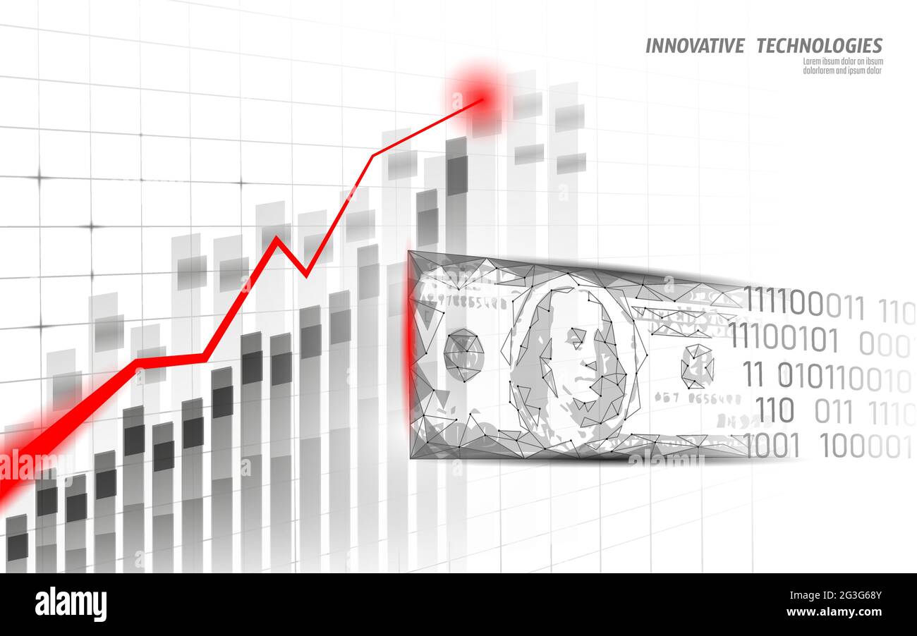 Le projet de loi numérique 3D web voyage concept. Point polygonal en ligne Paiement en ligne de billets. La technologie électronique bannière budget financier Illustration de Vecteur