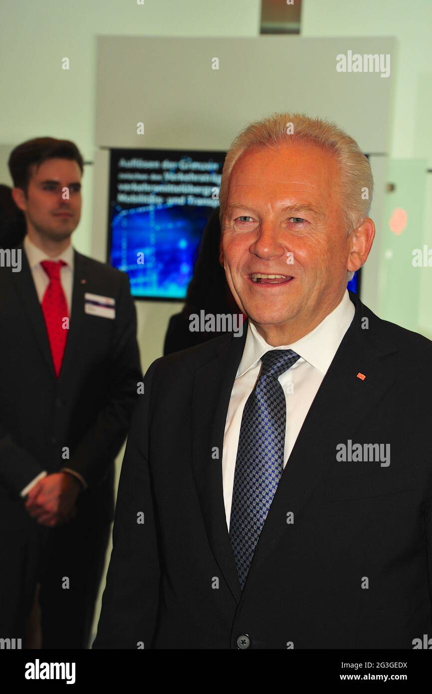 Dr. Rüdiger Grube Vorstandsvorsitzender der Deutschen Bahn AG Banque D'Images