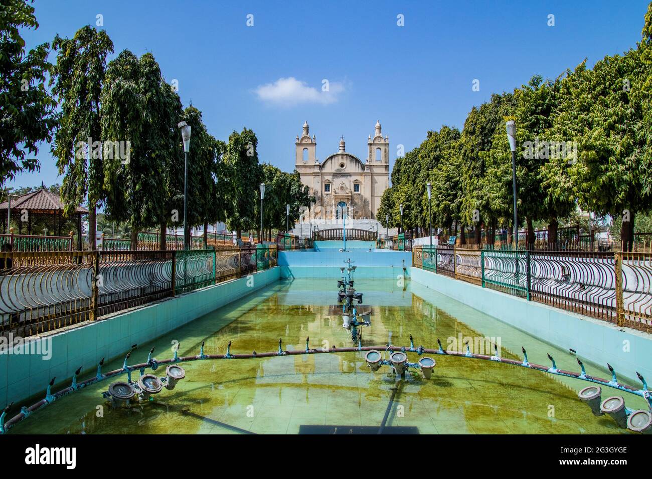 Musée DIU, près de l'église DIU Banque D'Images