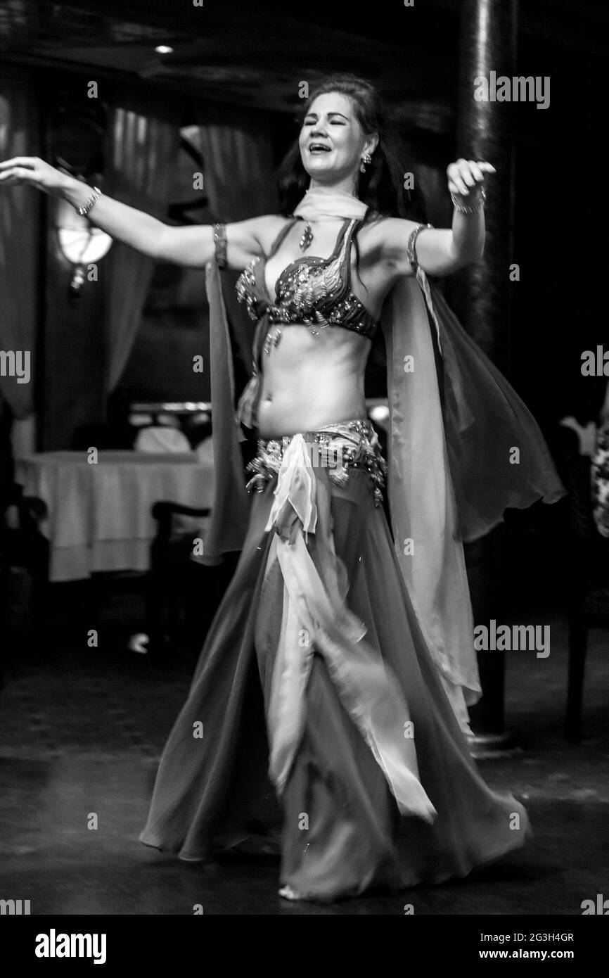 Danse bélly égyptienne Banque D'Images