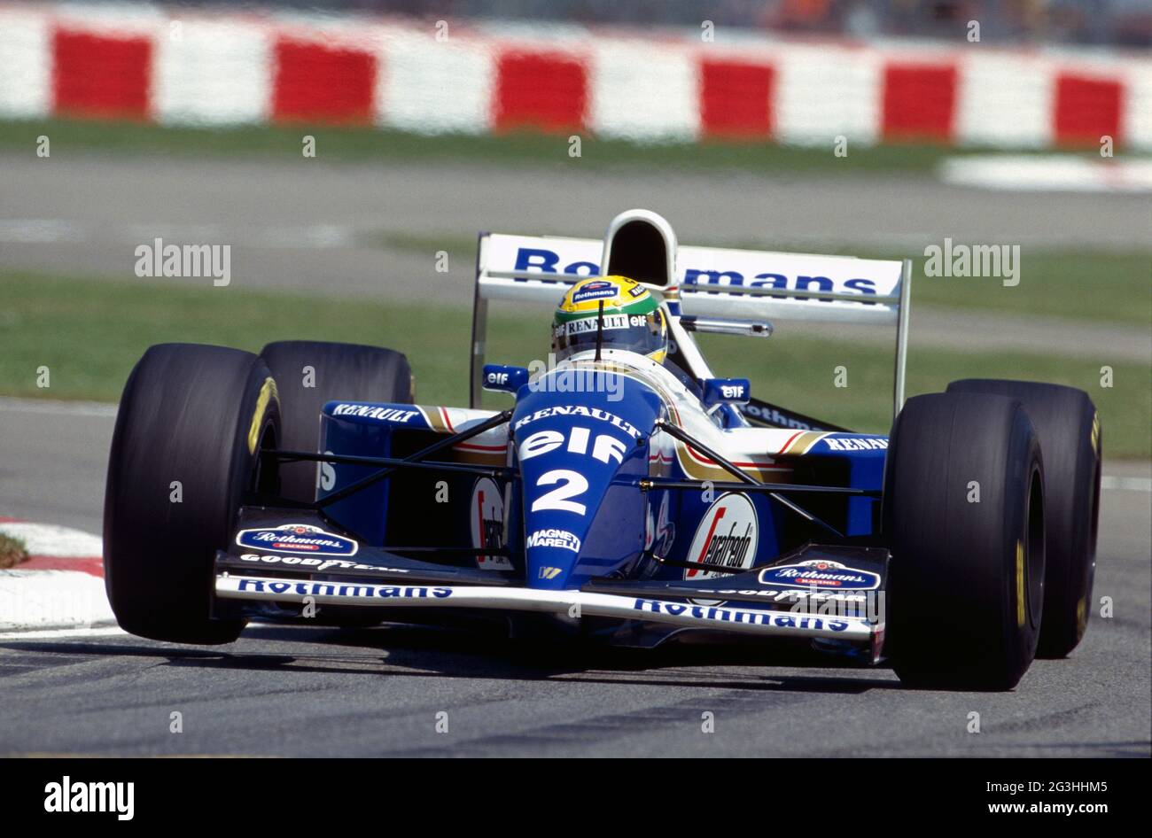 Ayrton Senna. 1994 Grand Prix de San Marin Banque D'Images