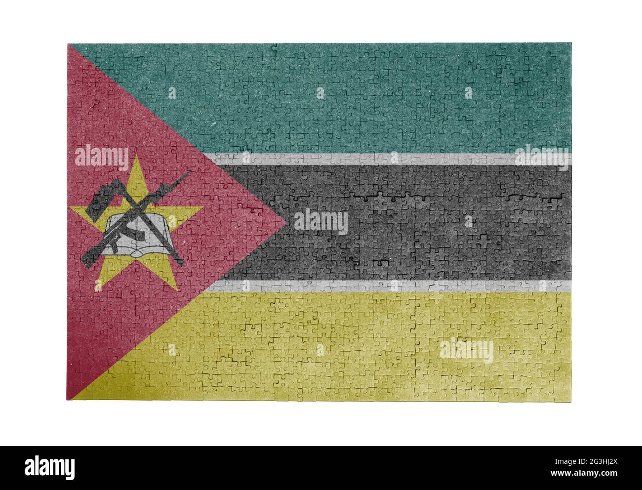 Grand puzzle de 1000 pièces- Mozambique Banque D'Images