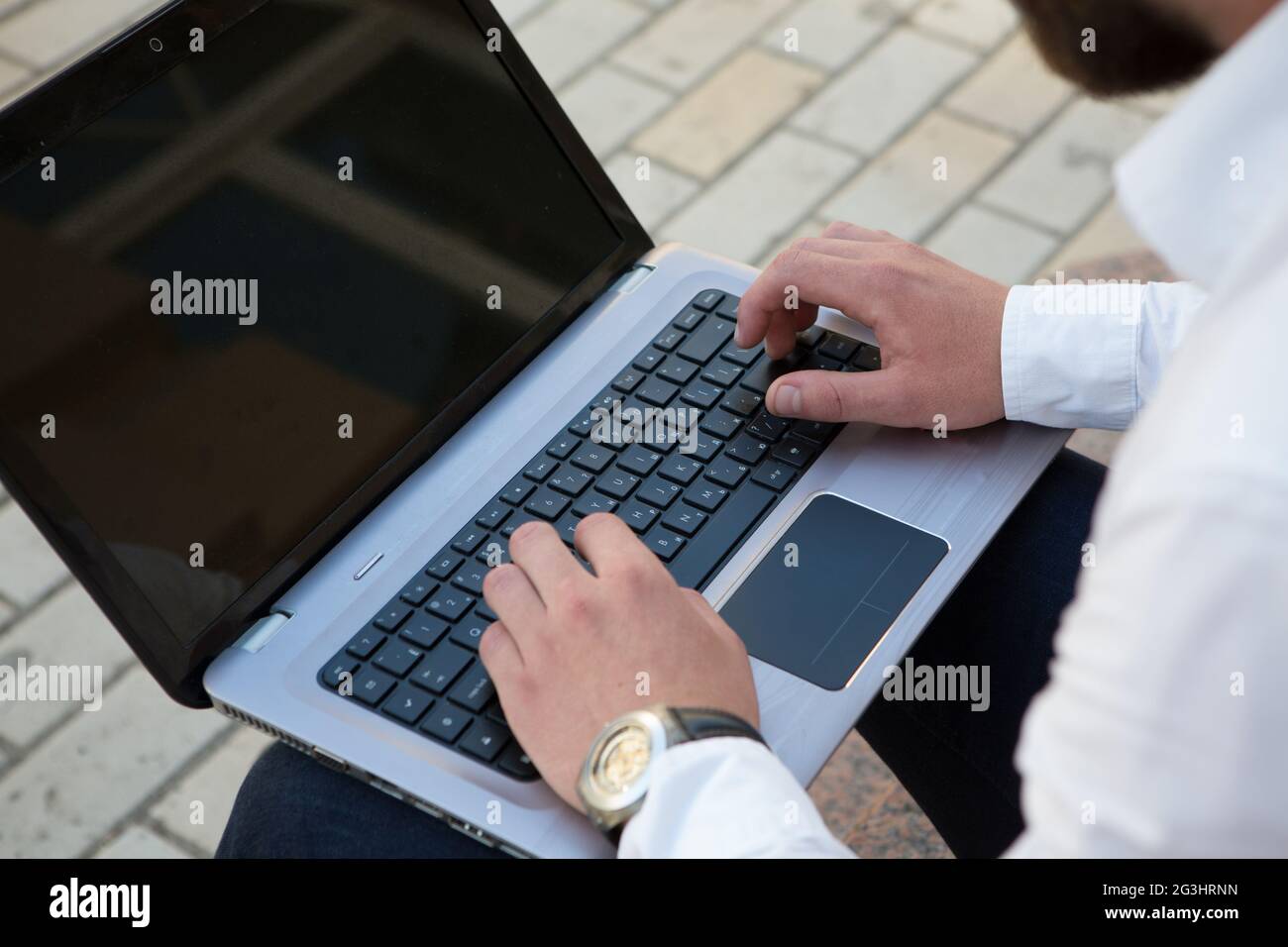 Ordinateur portable Banque D'Images