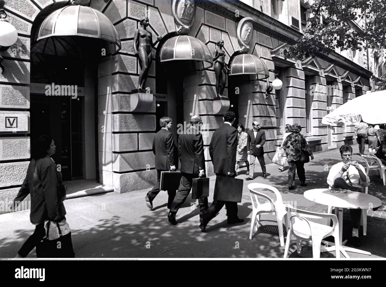 Géographie / voyage, Suisse, Zurich, rues, Bahnhofstrasse, INFO-AUTORISATION-DROITS-SUPPLÉMENTAIRES-NON-DISPONIBLE Banque D'Images