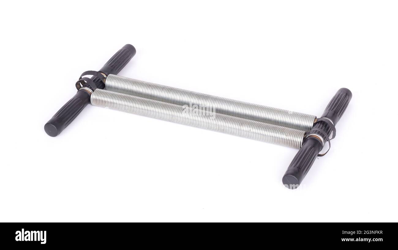 Ancien outil utilisé pour le fitness Banque D'Images