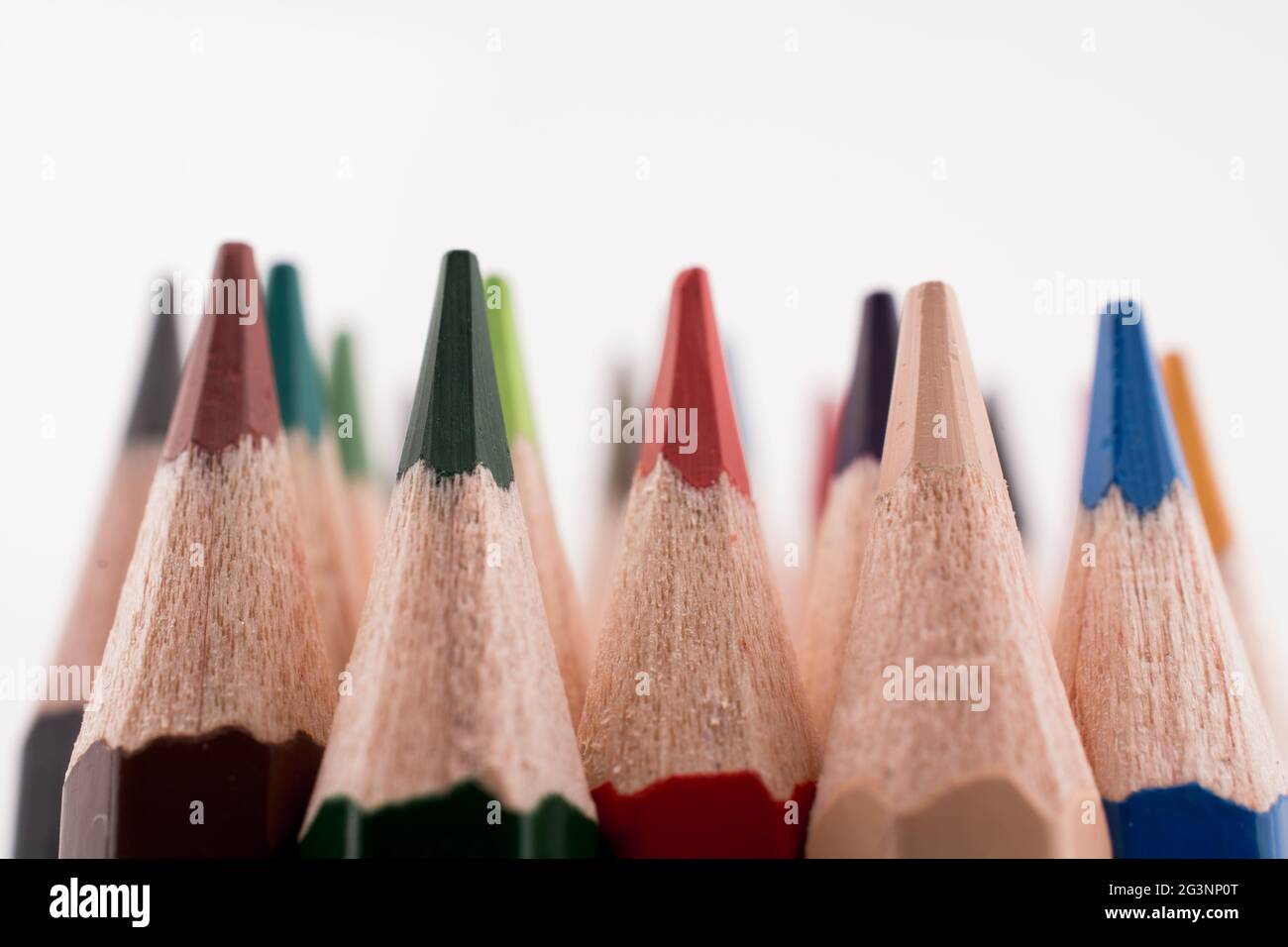 Crayons de couleur Banque D'Images