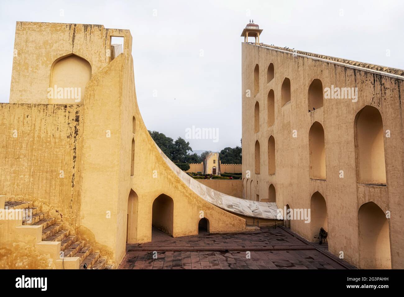 Jantar Mantar à Jaipur Banque D'Images