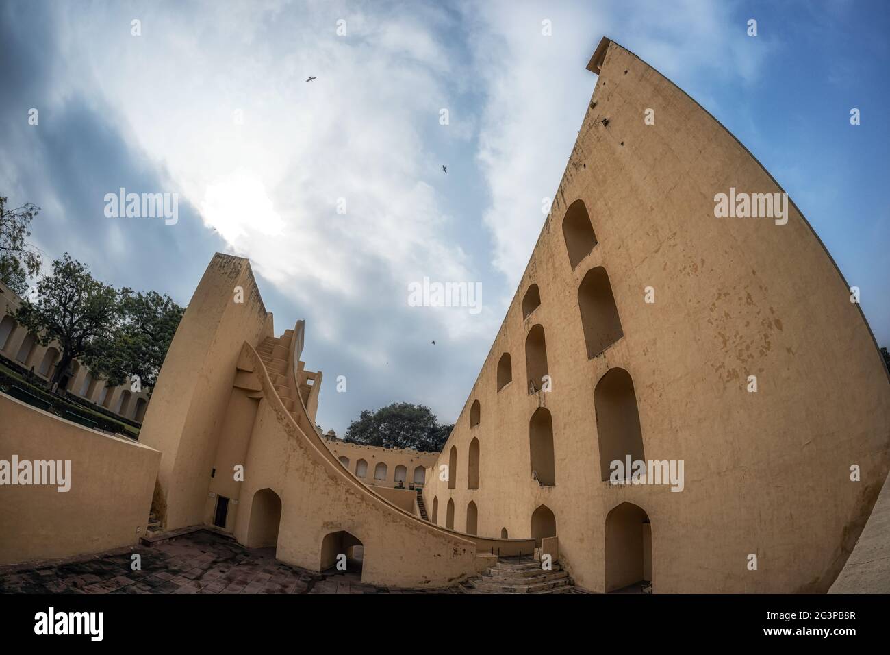 Jantar Mantar à Jaipur Banque D'Images