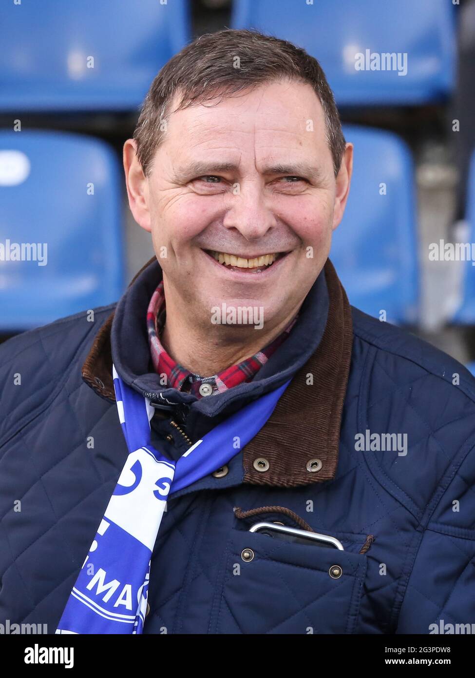 Bernd Heynemann, ancien arbitre allemand de football de la FIFA et du DFB Banque D'Images