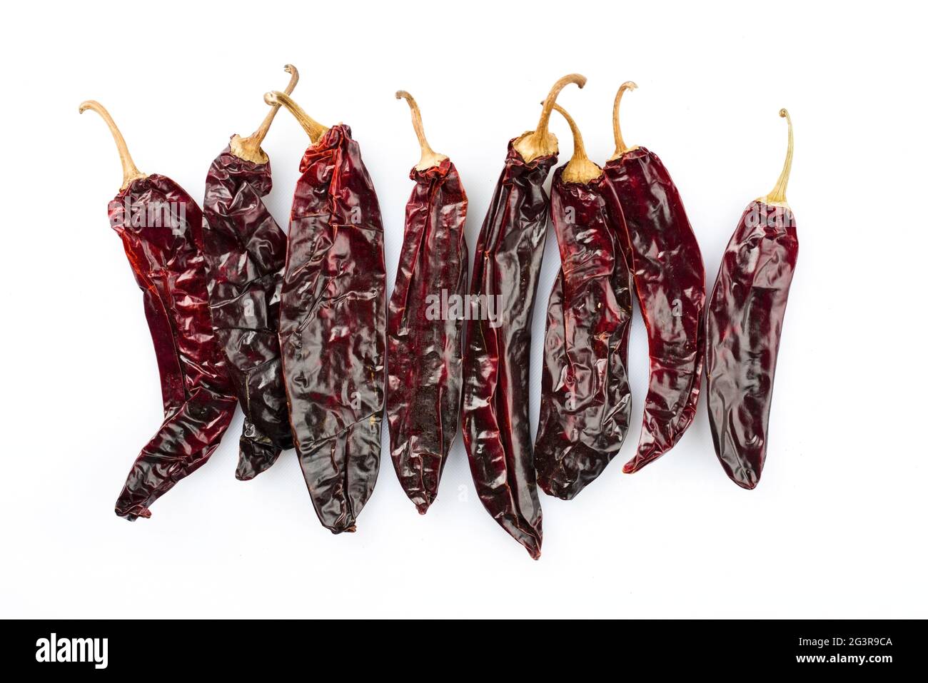 Chili guajillo Banque D'Images