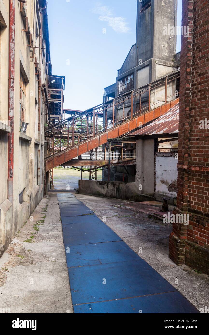 FRAY BENTOS, URUGUAY - 18 FÉVRIER 2015: Ancienne usine de viande, maintenant Musée de la révolution industrielle. Banque D'Images