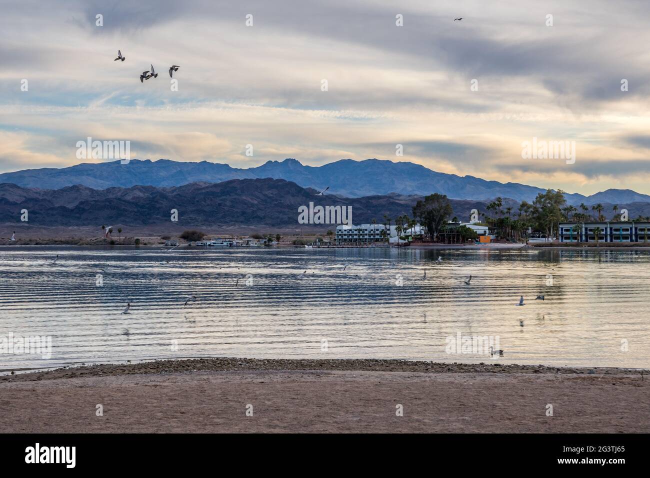 Une vue à couper le souffle à Lake Havasu, en Arizona Banque D'Images