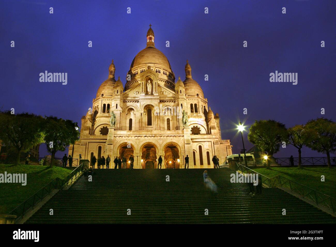 Sacré-CÅ“ur de Montmartre - Basilique du Sacré-cœur de Montmartre Banque D'Images