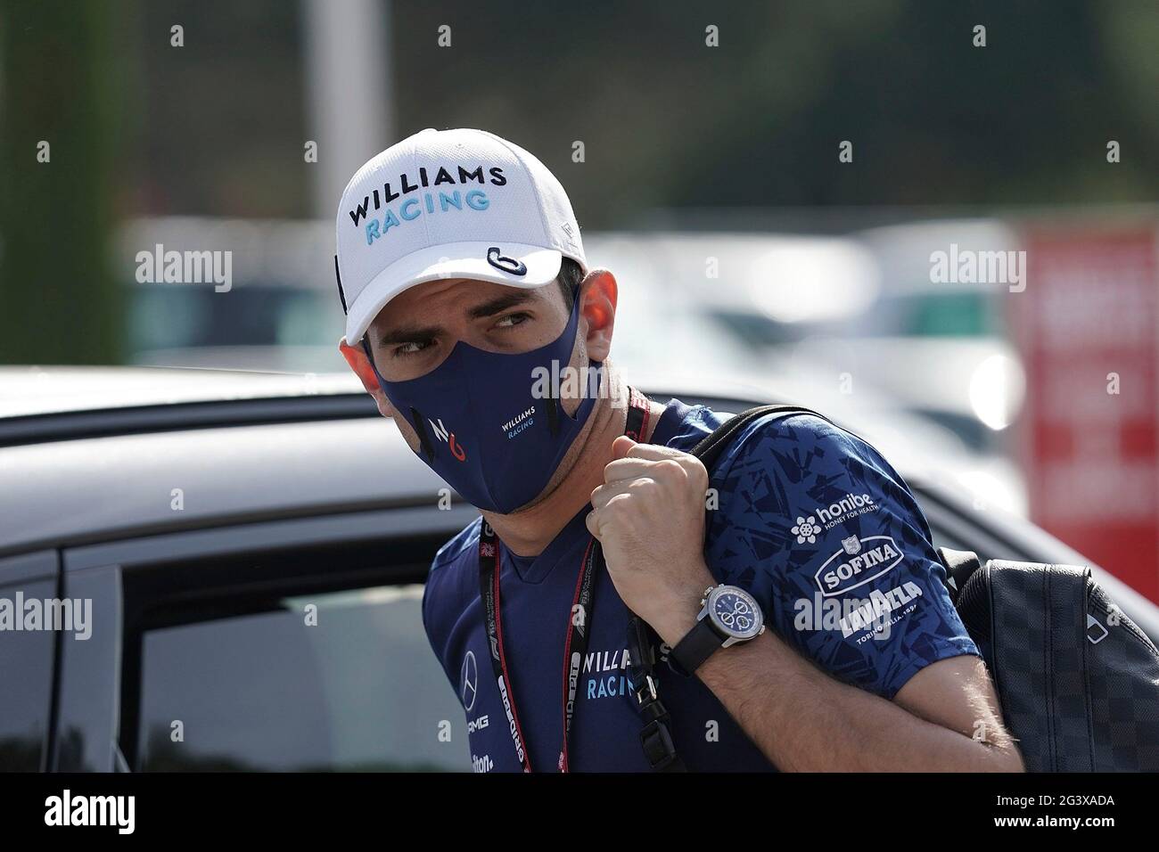 Le Castellet, France. Juin 18 2021: 18.06.2021, circuit Paul Ricard, le Castellet, FORMULE 1 EMIRATES GRAND PRIX DE FRANCE 2021, dans la photo Nicholas Latifi (CAN # 6), Williams Racing Credit: dpa Picture Alliance/Alay Live News Banque D'Images