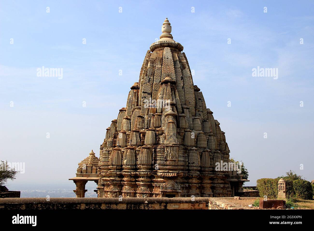 Temple de Smidheshwar Mahadev, Chittorgarh Banque D'Images