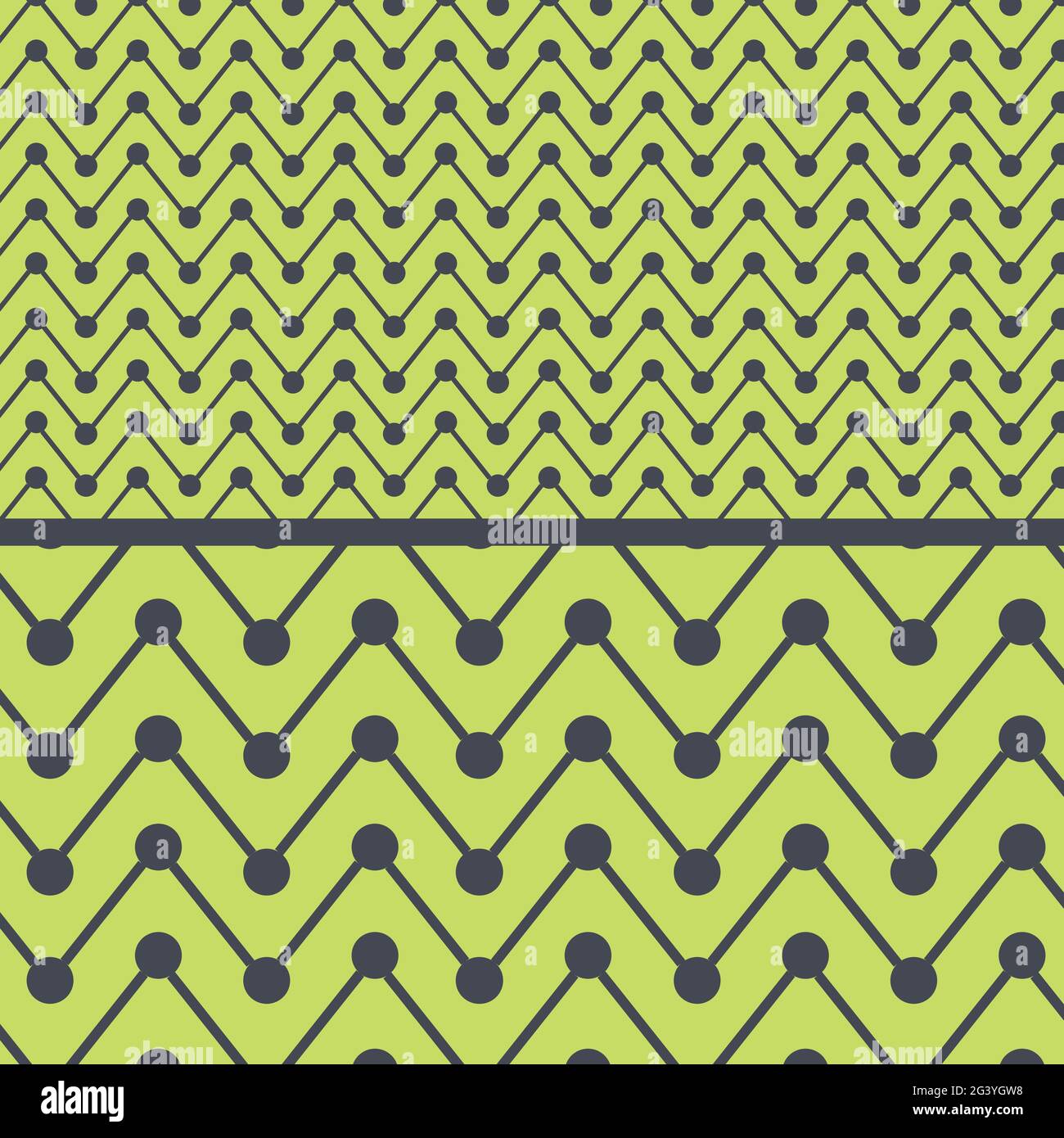 Motif organique simple abstrait sans couture. Motifs de cercles et de lignes à points évolutifs. Ensemble de 2 motifs différents constitués de cercles et de formes de lignes. Nouveau-né Illustration de Vecteur