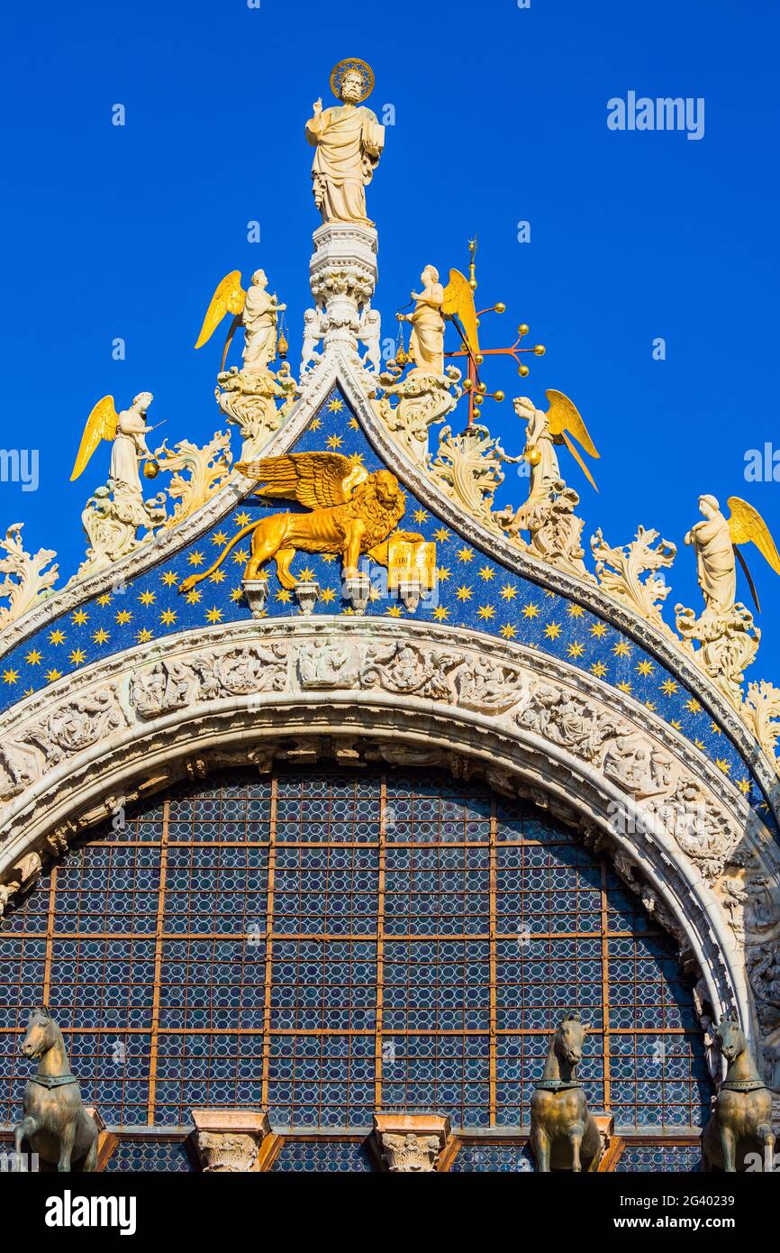 L'emblème de Venise Banque D'Images