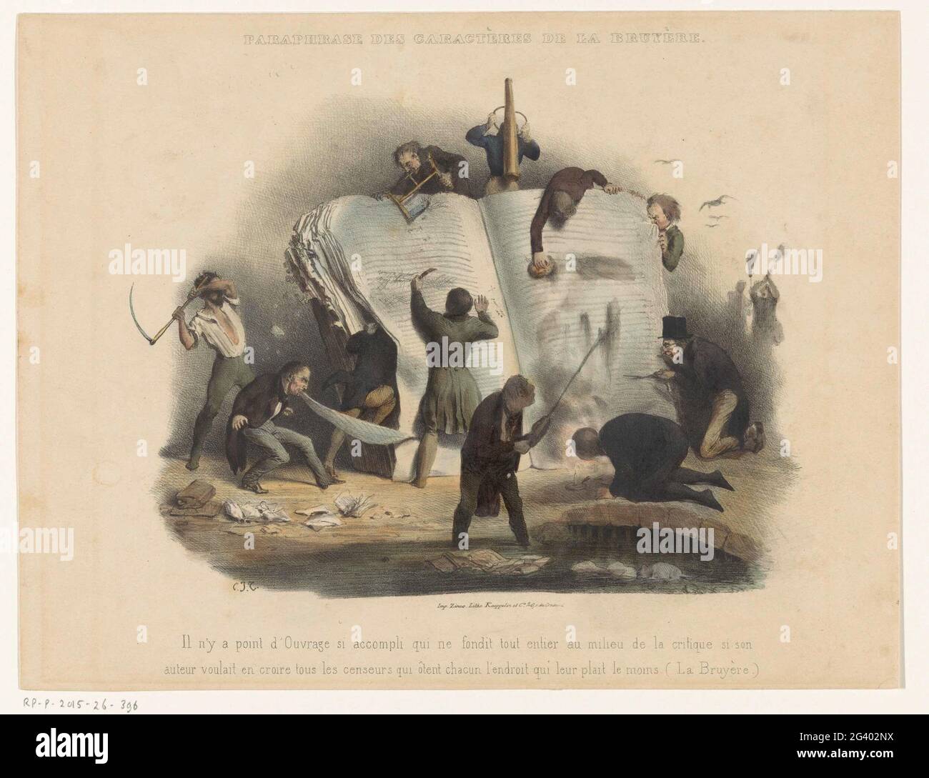 Persiflage Sur La Censure Paraphrasez Les Caractieres De La Bruyere Les Censeurs Tentent D Obtenir Un Livre Grandeur Nature De Passages Indesirables De Toutes Sortes Sous L Imprime Une Citation De Jean De La