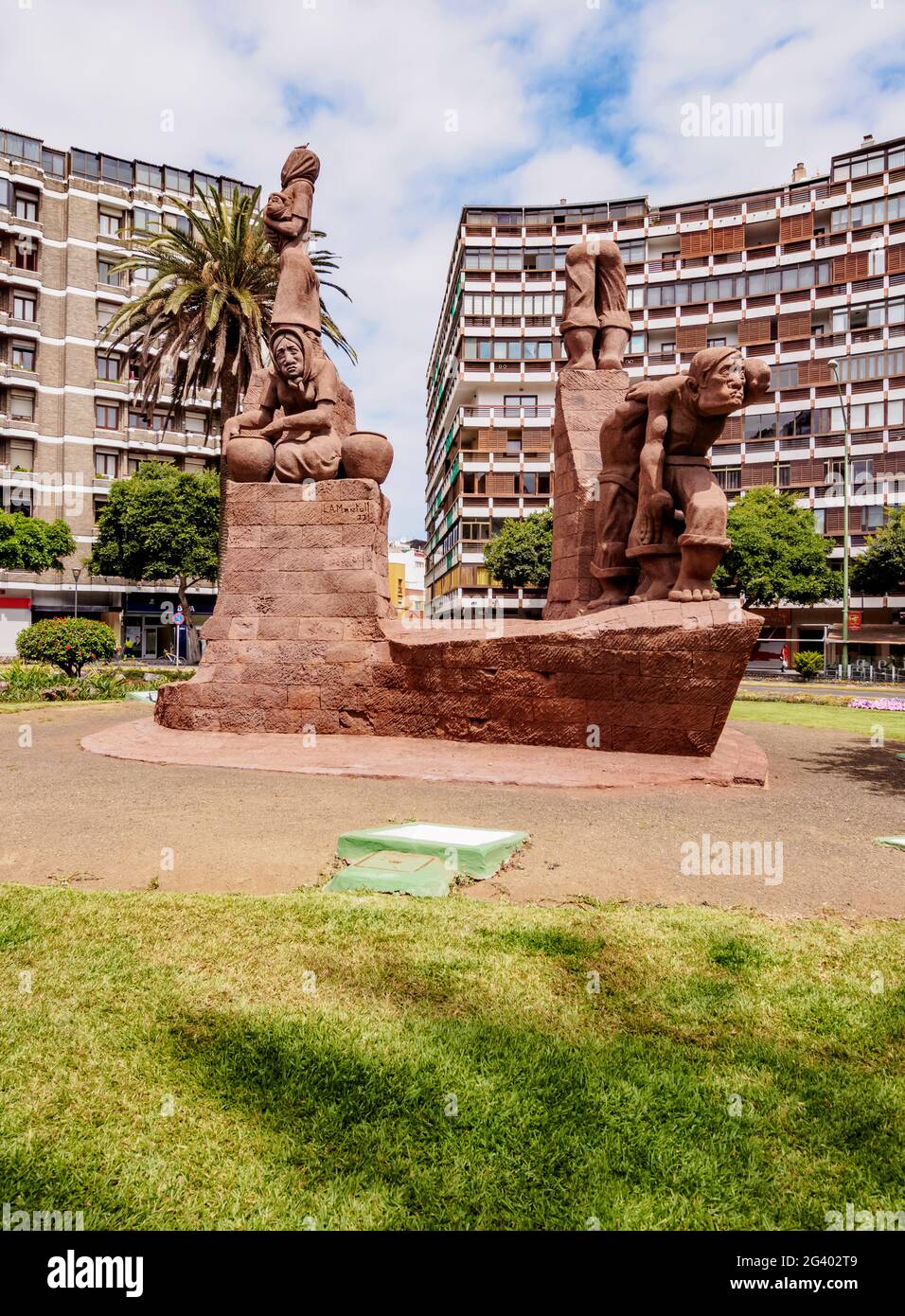 Monument A Plaza De Espana Las Palmas De Gran Canaria Gran Canaria Iles Canaries Espagne Photo Stock Alamy