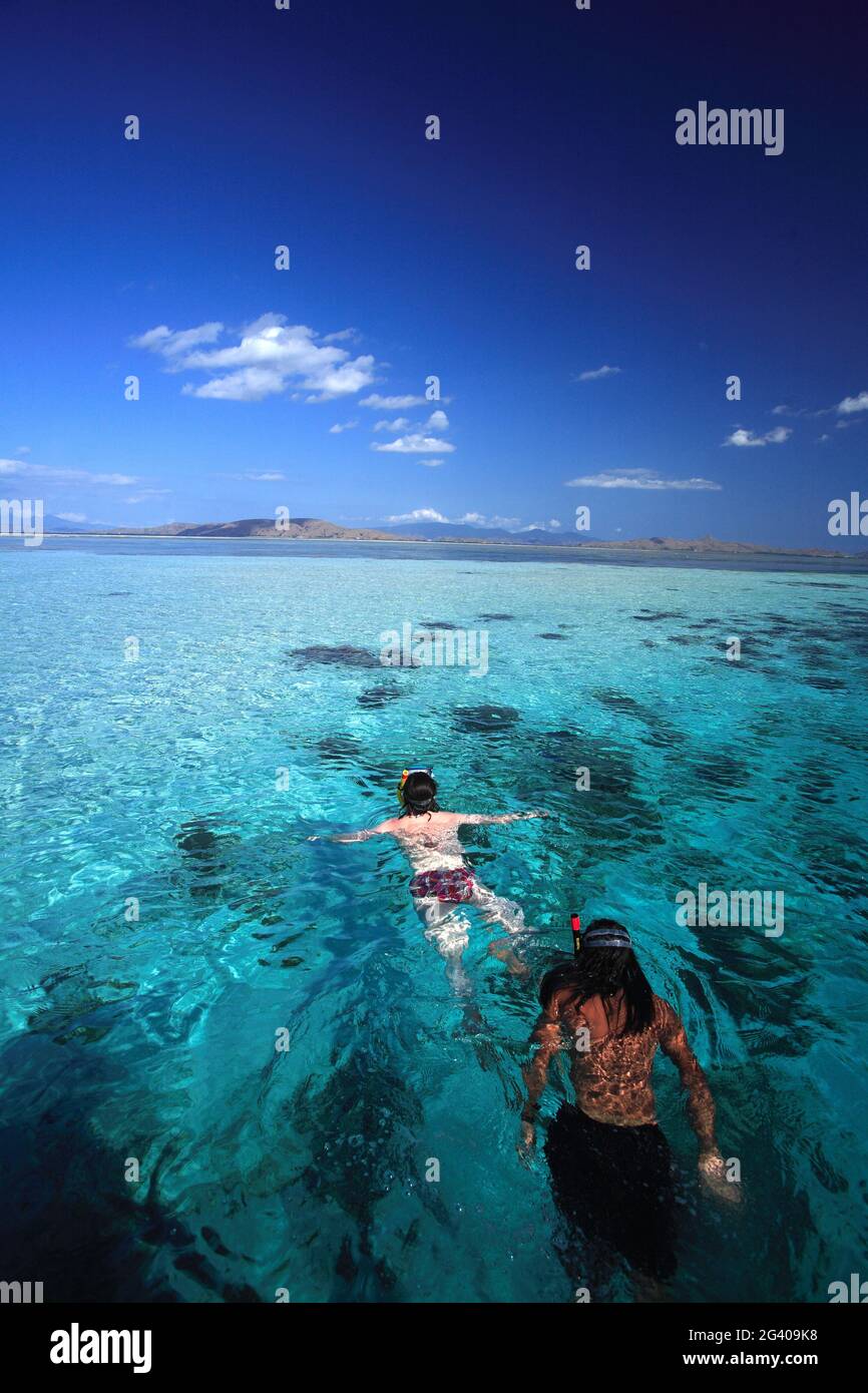 INDONÉSIE. ÎLES NUSA TENGARRA. CROISIÈRE DE LUXE SILONA Banque D'Images