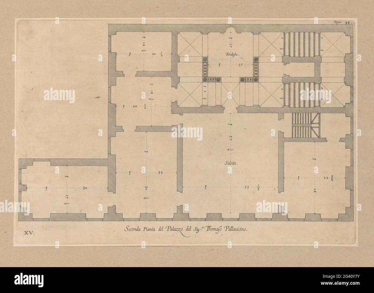 Palais dellacquedotto de ferrari galliera Banque de photographies et d