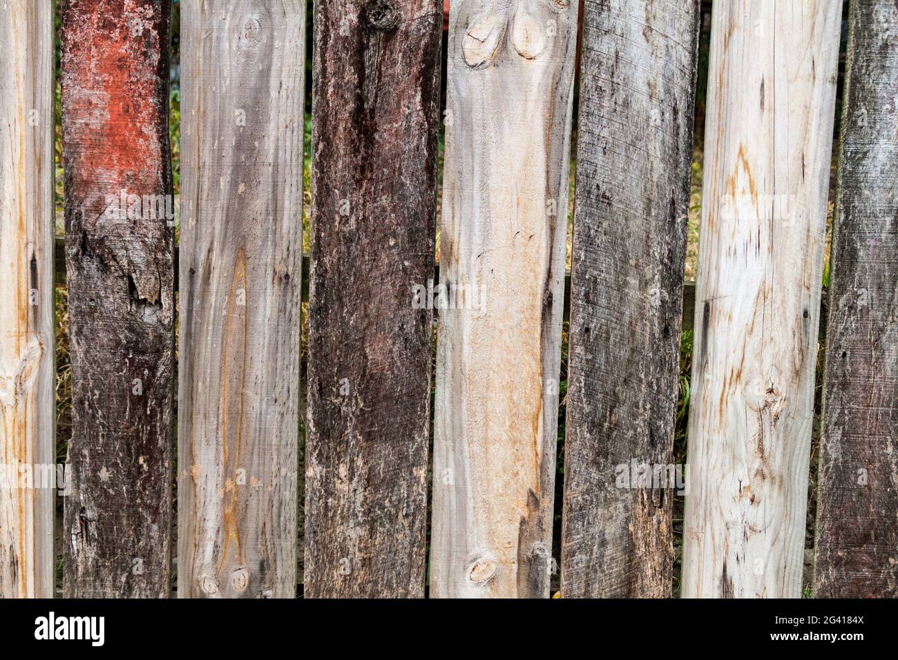 Clôture en bois Banque D'Images