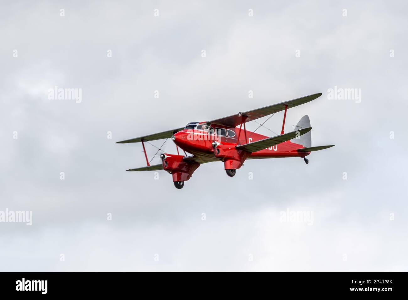 De Havilland DH90 Libellule à Shoreham Airshow Banque D'Images