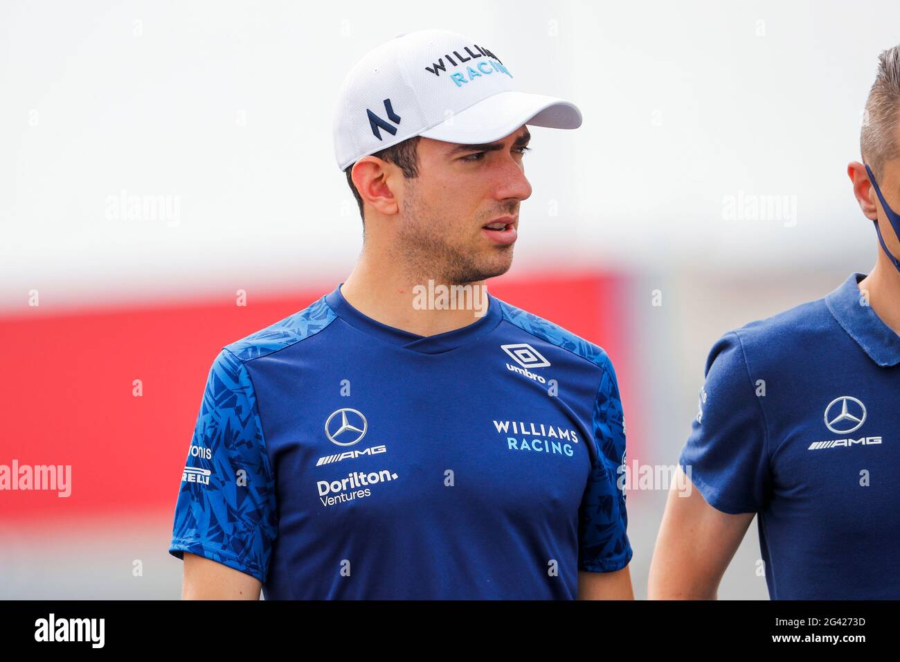 Le Castellet, France. 17 juin 2021. # 6 Nicholas Latifi (CAN, Williams Racing), Grand Prix de France de F1 au circuit Paul Ricard le 17 juin 2021 au Castellet, France. (Photo de HOCH ZWEI) crédit: dpa/Alay Live News Banque D'Images