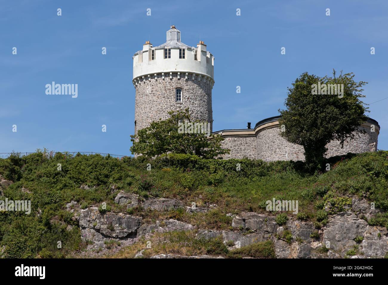 BRISTOL, UK - NAY 13 : voir l'Observatoire de Clifton à Bristol le 13 mai, 2019 Banque D'Images