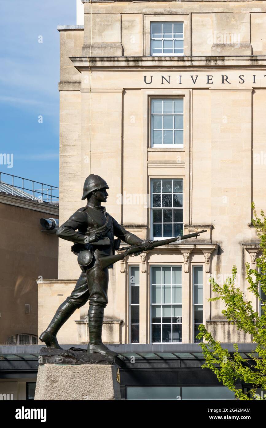 BRISTOL, Royaume-Uni - 13 MAI : mémoire de guerre des soldats du Gloucestershire Regiment qui sont morts dans la guerre des Boers à Bristol le 1er mai Banque D'Images